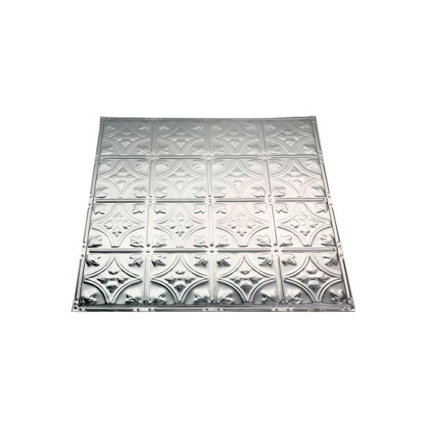 Acoustic Ceiling Products Great Lakes Tin Hamilton 2' X 2' Lay-in Tin Ceiling Tile in Clear - Y52-04 - main